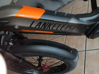 Bicicleta Eléctrica LANKELEISI Fat Bike 250km