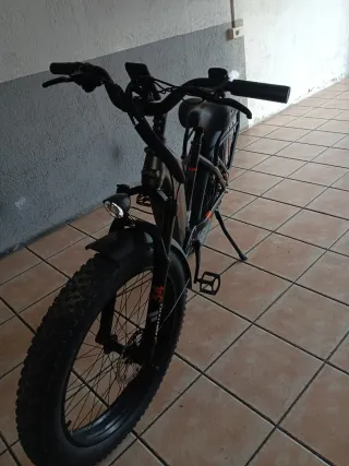 Bicicleta Eléctrica LANKELEISI Fat Bike 250km