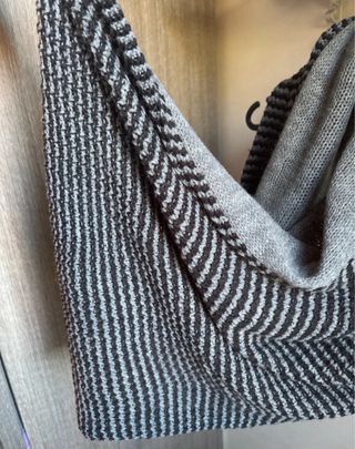 Sciarpa ScaldaCollo Uomo Grigio e Nero