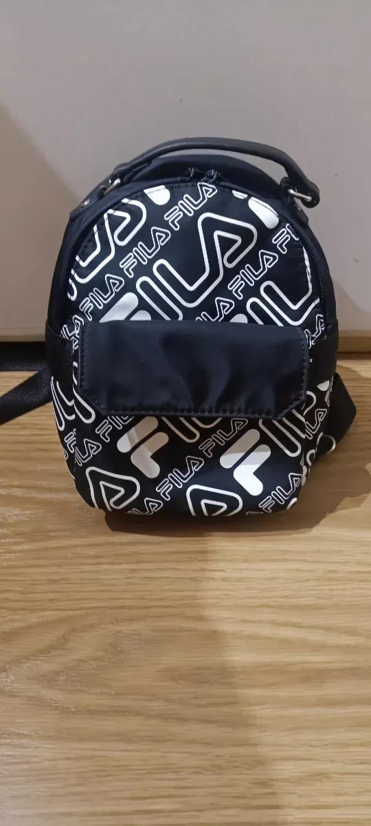 Bolso Fila Negro y Blanco