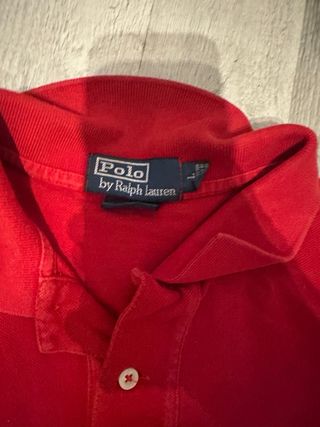 Polo Ralph Lauren Rojo Manga Larga