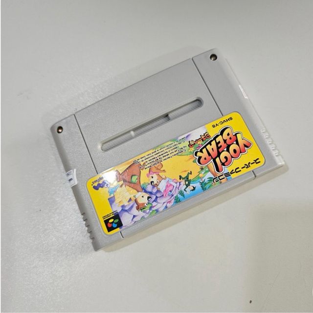 Nintendo juego Super Famicom Yogi Bea
