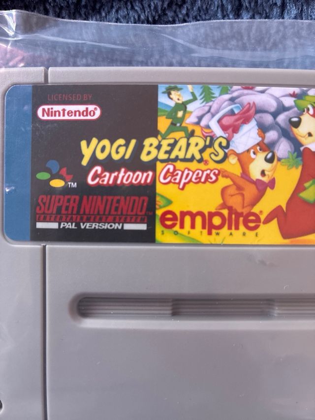Gioco Nintendo Super Famicom Yogi Bear