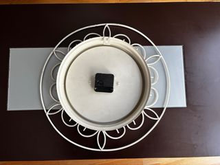 Reloj de pared Vintage Flores Mariposa