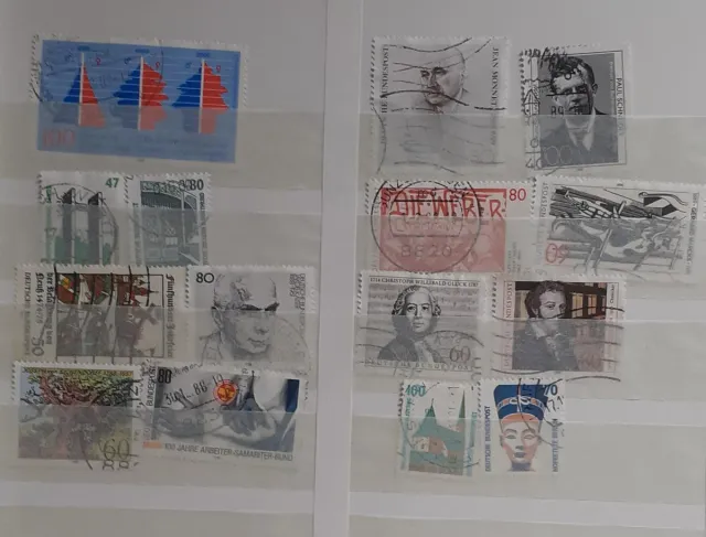 Germania: Lotto 67 francobolli usati