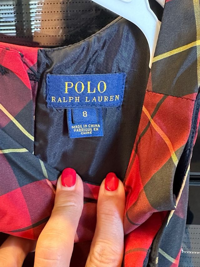 Vestito Ralph Lauren bambina tg 8 anni