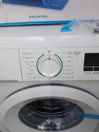 Lavadora Johnson Blanca