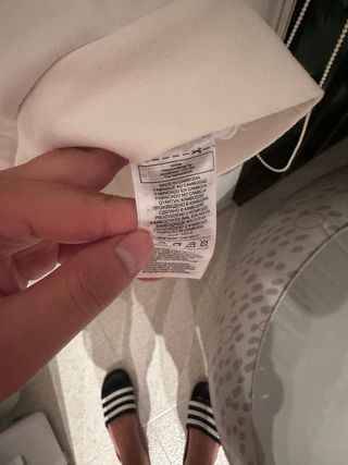 Sudadera Adidas Blanca Talla S