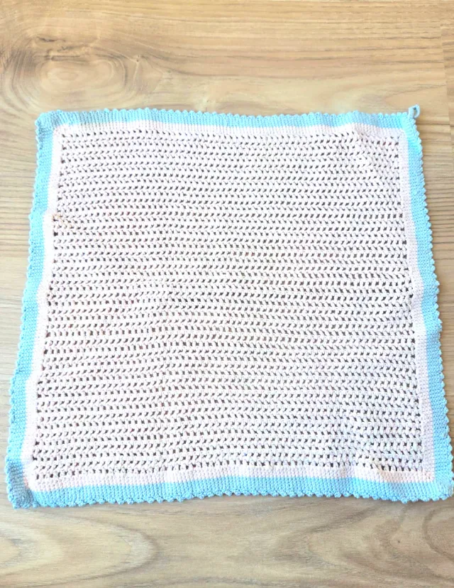 Paño tejido a mano artesanal