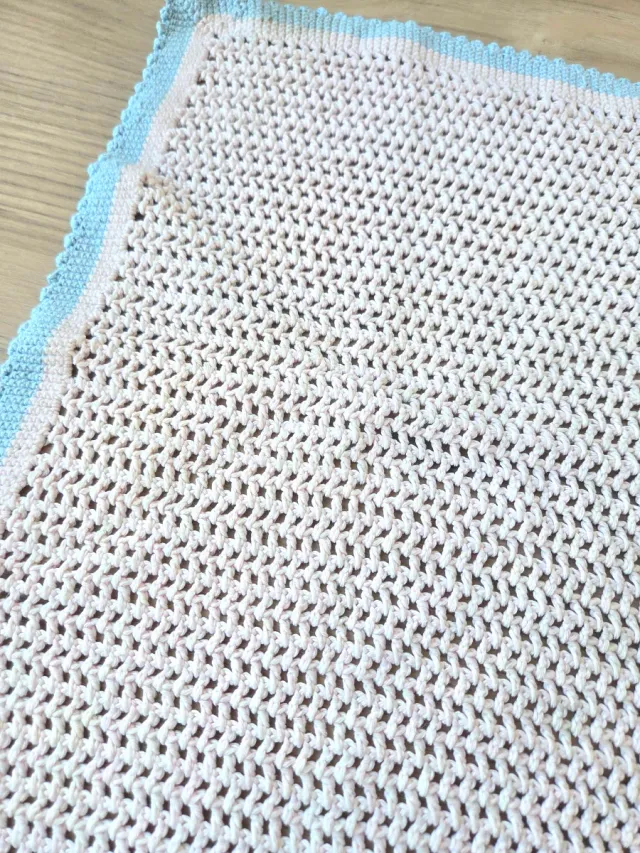 Paño tejido a mano artesanal