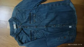 Camisa vaquera Zara Boys Talla 9/10