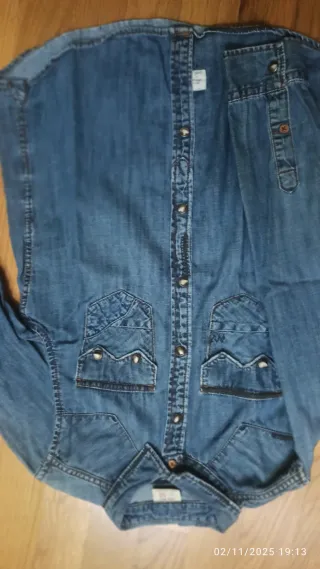 Camisa vaquera Zara Boys Talla 9/10