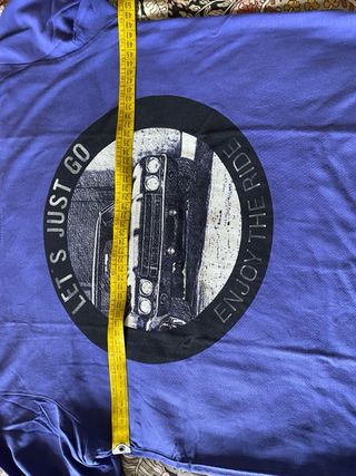 Maglietta maniche lunghe unisex viola