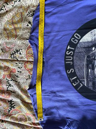 Maglietta maniche lunghe unisex viola