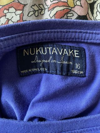 Maglietta maniche lunghe unisex viola