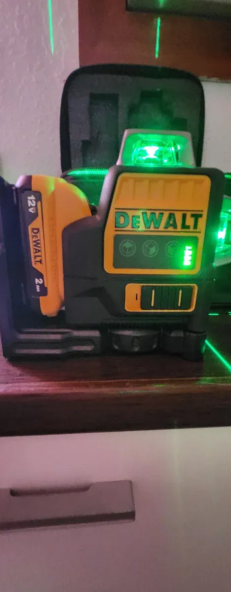 Nivel Láser DeWalt Verde
