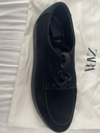 Zapatos Zara Hombre Negros Nuevos
