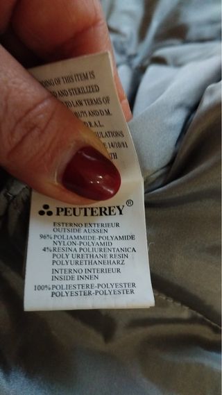 Giubbotto Peuterey donna marrone pelliccia