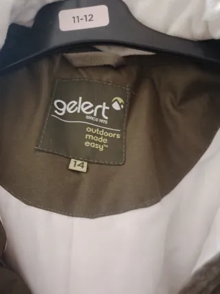 Parka Invierno Mujer Verde Gelert