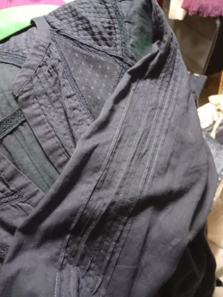 Camisa Massimo Dutti azul