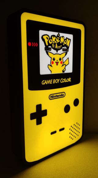 Lámpara led Game Boy Pikachu Pokémon 20% DESCUENTO