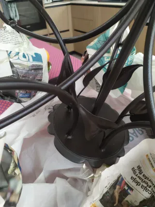 Lámpara de techo-salón estilo Tiffany