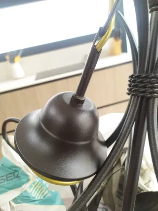 Lámpara de techo-salón estilo Tiffany