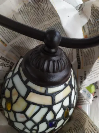 Lámpara de techo-salón estilo Tiffany