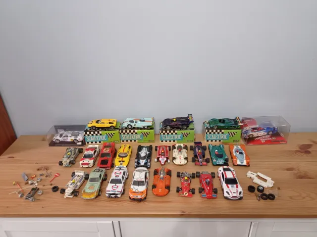 Lote Scalextric Coches y Accesorios