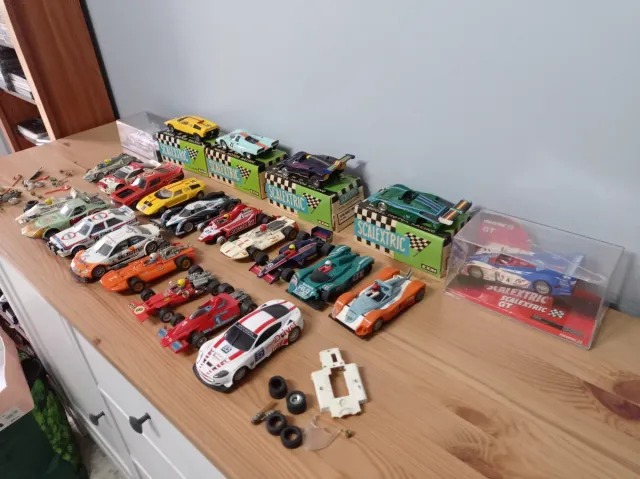 Lote Scalextric Coches y Accesorios