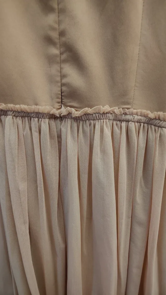 Vestido Zara rosa talla S