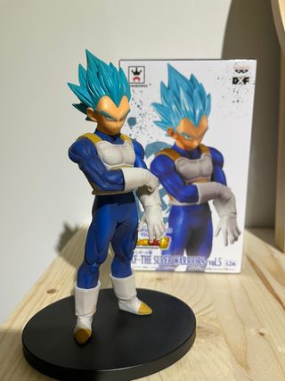 Figura Dragon Ball Vegeta Blue Banpresto DXF