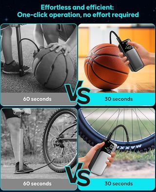NUEVO Compresor Aire Portátil Inflador Ruedas