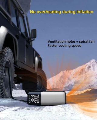 NUEVO Compresor Aire Portátil Inflador Ruedas