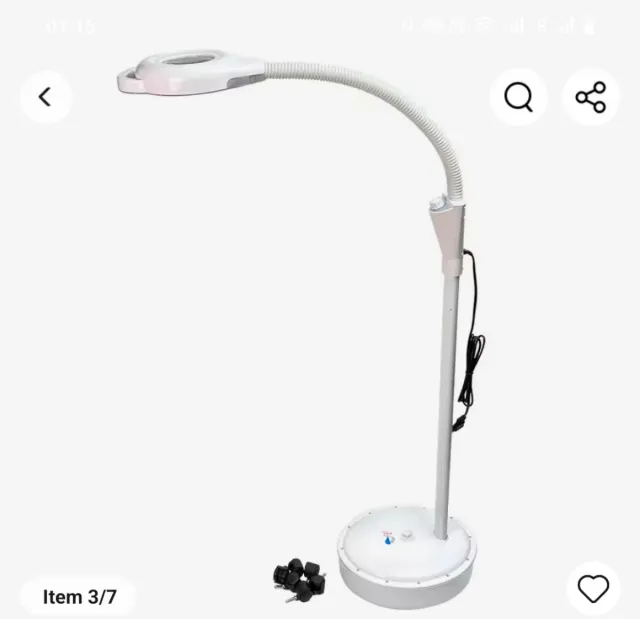 Lámpara de maquillaje ZiCatkin,manicura,pestañas