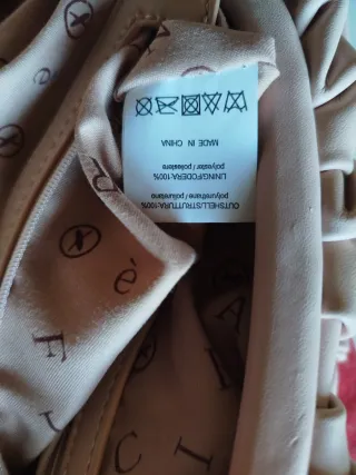 Borsa a tracolla rosa Cafènoir