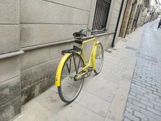 Bicicleta Orbea Clásica Amarilla