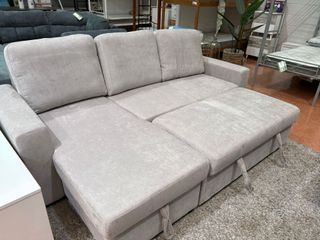 Sofá Cama Beige/Gris Nuevo