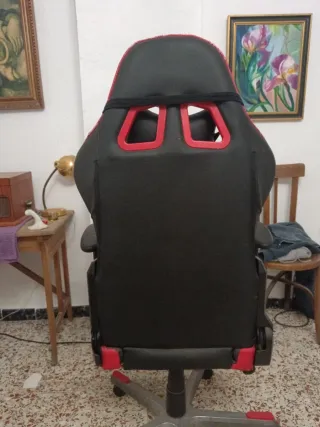 Sillón Gamer DXRacer Negro/Rojo