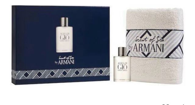 Cofre Acqua di Giò Eau de Toilette + Toalla