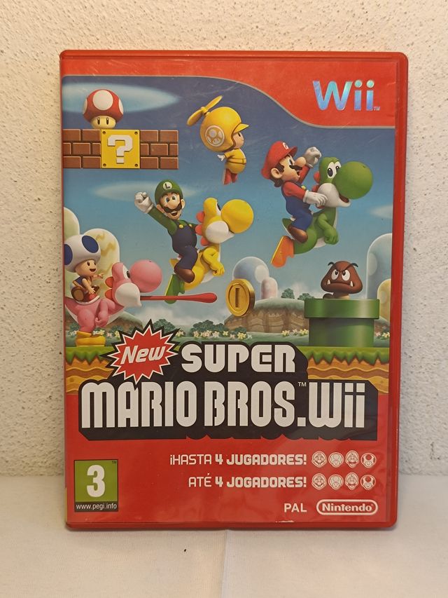 New Super Mario Bros. Wii PAL Español