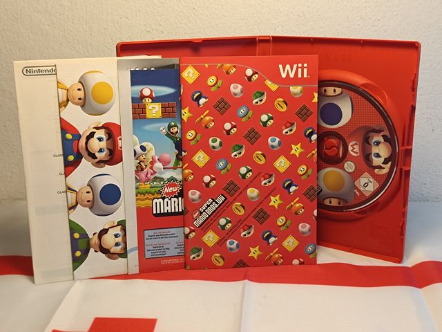 New Super Mario Bros. Wii PAL Espanhol