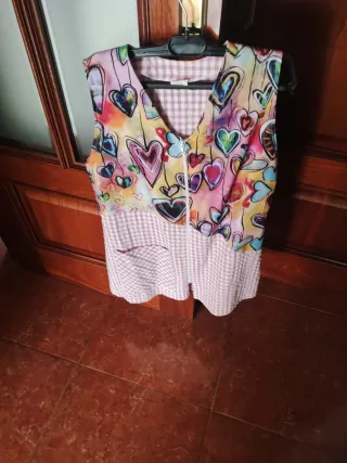 Bata verano fantasía corazones