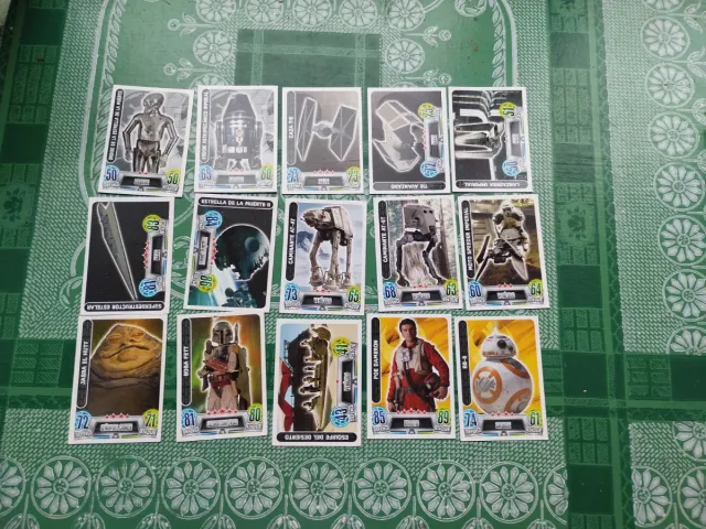 Fichas Star Wars Colección de 91 piezas