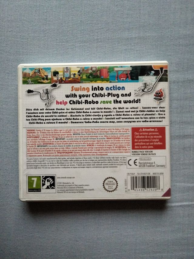 Chibi-Robo! Zip Lash para Nintendo 3DS