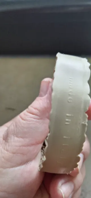 Bracciale fiori in rilievo beige