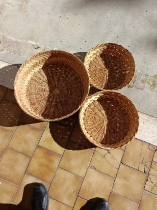 Cestini artigianali in vimini