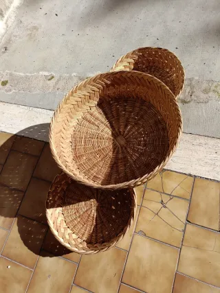 Cestini artigianali in vimini