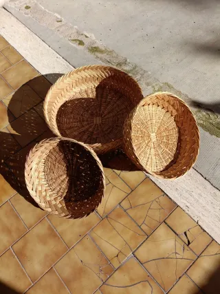 Cestini artigianali in vimini