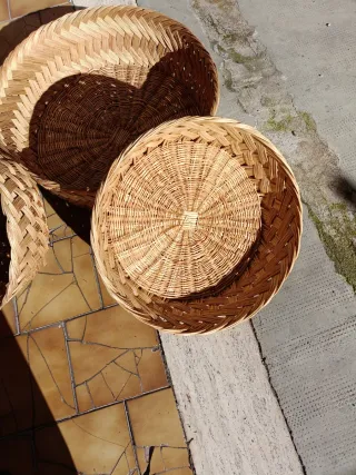 Cestini artigianali in vimini